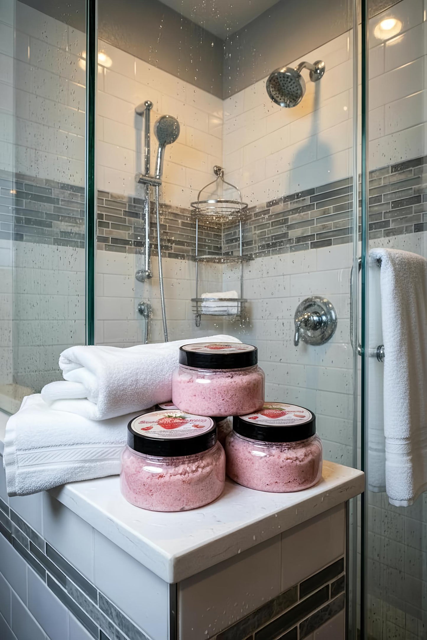 Something Strawberry Body Polish | Silky Sugar Scrub for Glowing Skin