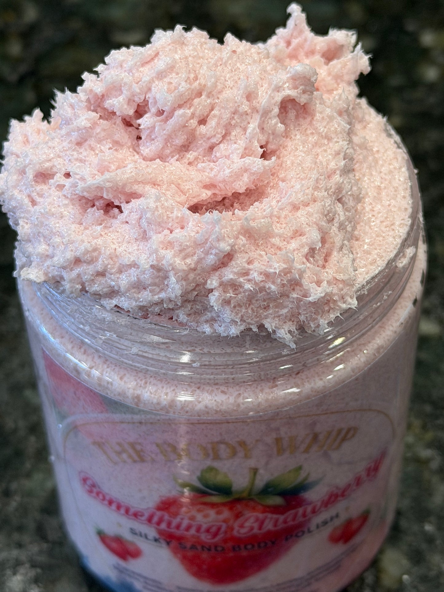 Something Strawberry Body Polish | Silky Sugar Scrub for Glowing Skin